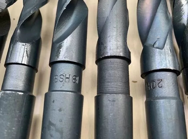 HSS Taper Shank Drill Set, 10 Piece, 14.5mm-23mm, in Box