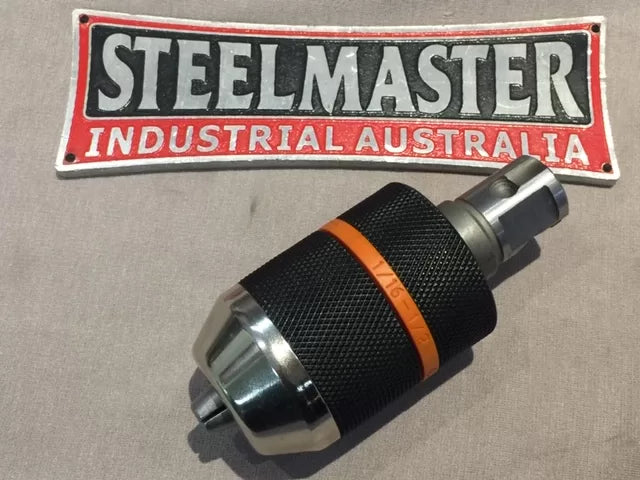 Magnetic Base Drill Mini Set with 1-13mm Keyless Chuck & Adaptor