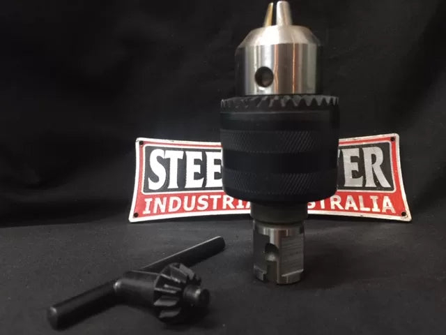 Magnetic Base Drill Mini Set with 1-13mm Keyed Chuck & Adaptor