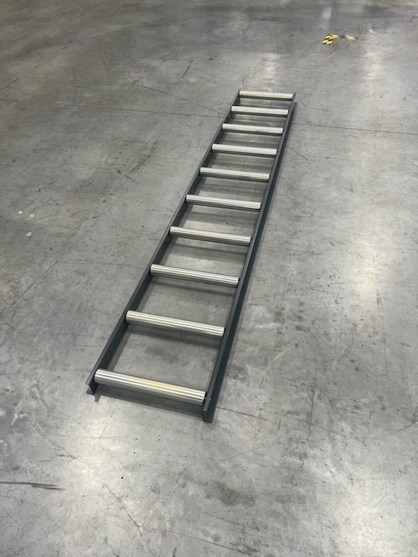 Durable Industrial Roller Conveyor 3000mm Long x 450mm Wide (Legs Sold Separately)