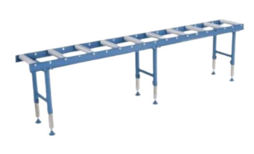 Complete Gravity Roller Conveyor Kit 360mm x 3000mm, with Adjustable Height Legs
