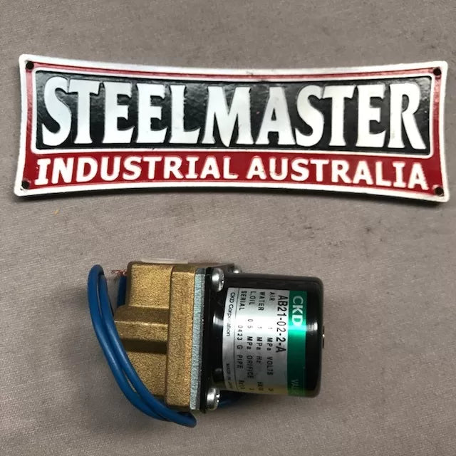 CKD Solenoid Valve Type AB21-02-2-A 24 Volt for SM-HBS450SAM Bandsaw Tool