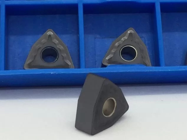 Turning Tool Insert Pack (10), Pin Type Negative (WNMG 080408 DM YBC152)