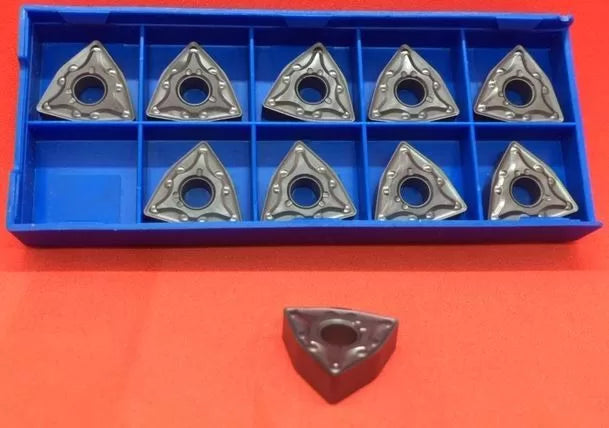 Turning Tool Insert Pack (10), Pin Type Negative (WNMG 080408 DM YBC152)