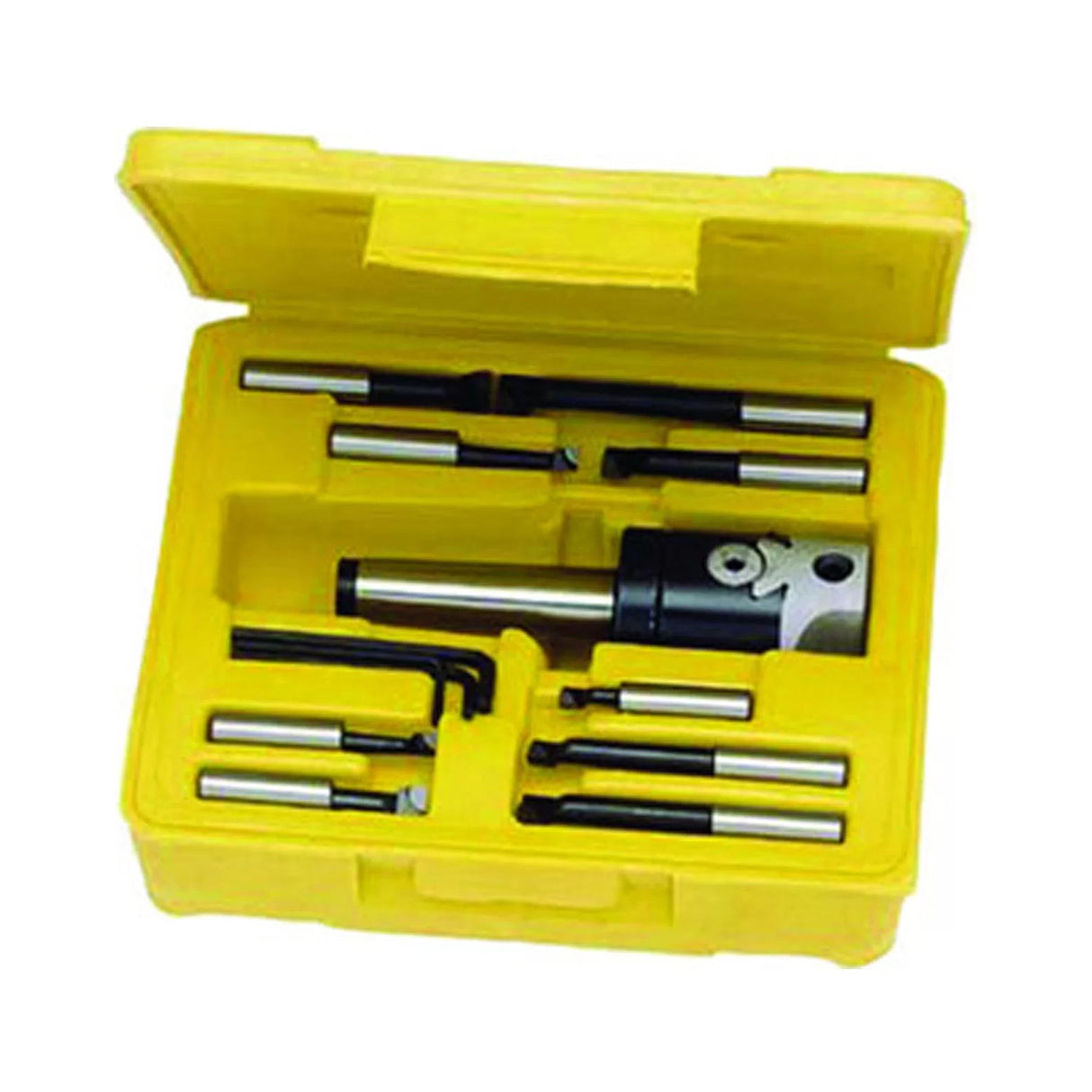 Boring Head Set, 7-Piece ISO30 Shank, 100mm Cutter Diameter
