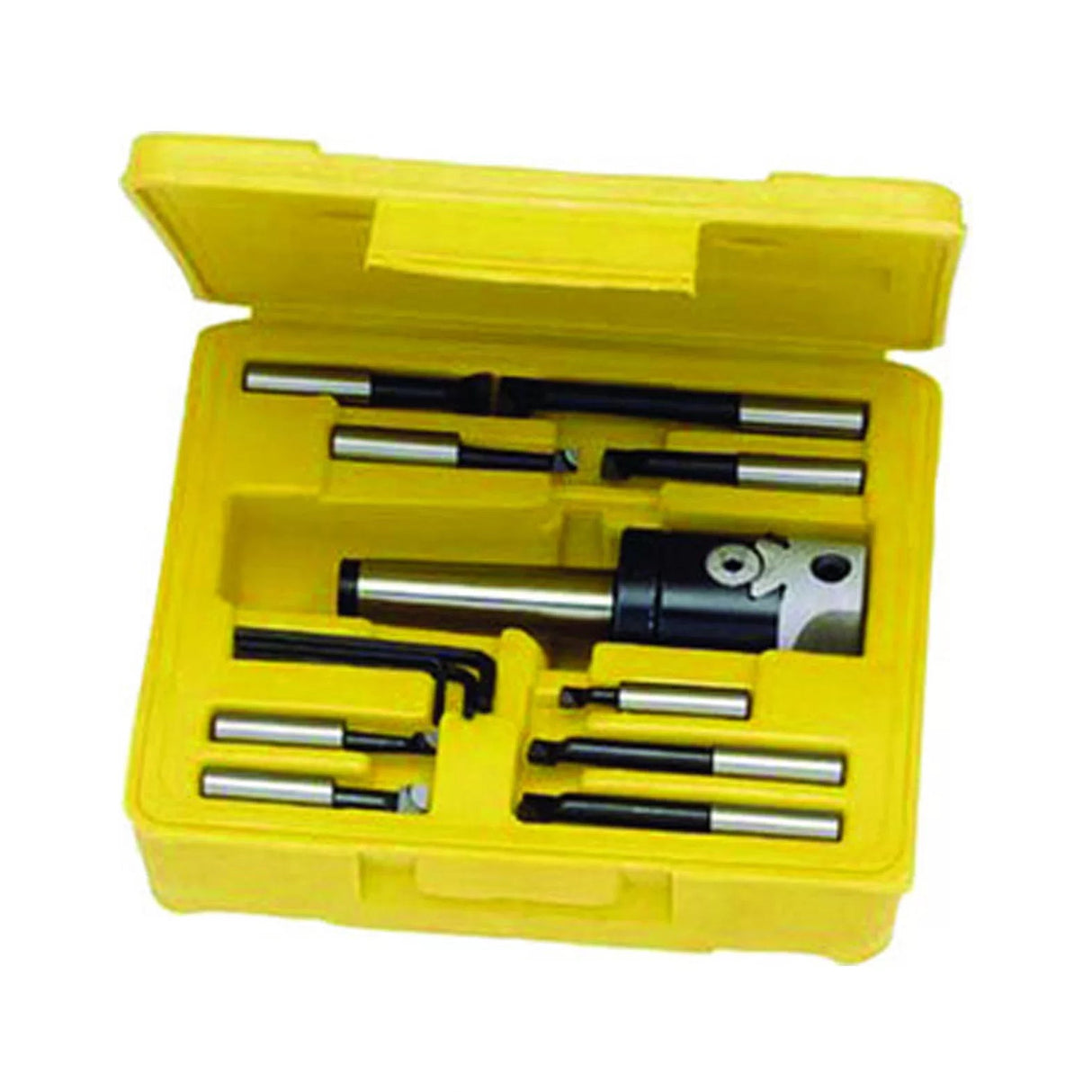 Boring Head Set, 7-Piece MT4 Shank, 100mm Cutter Diameter