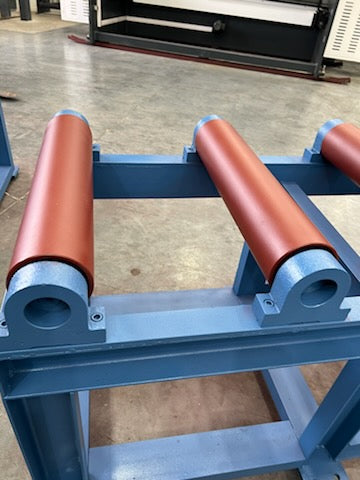 Heavy Duty Gravity Roller Conveyor 2000mm x 520mm Wide, with 280mm High Side Rollers (Non-Powered)