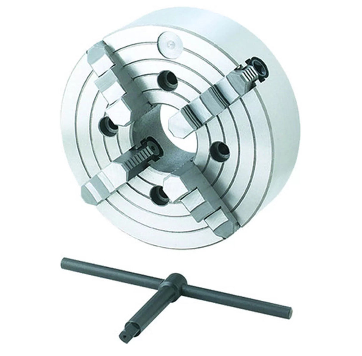 4-Jaw D1-8 Camlock Lathe Chuck 400mm , 125mm Bore