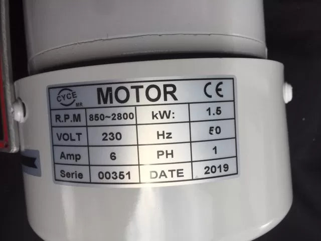 240V Motor for SM-HBS280V Variable Speed Bandsaw