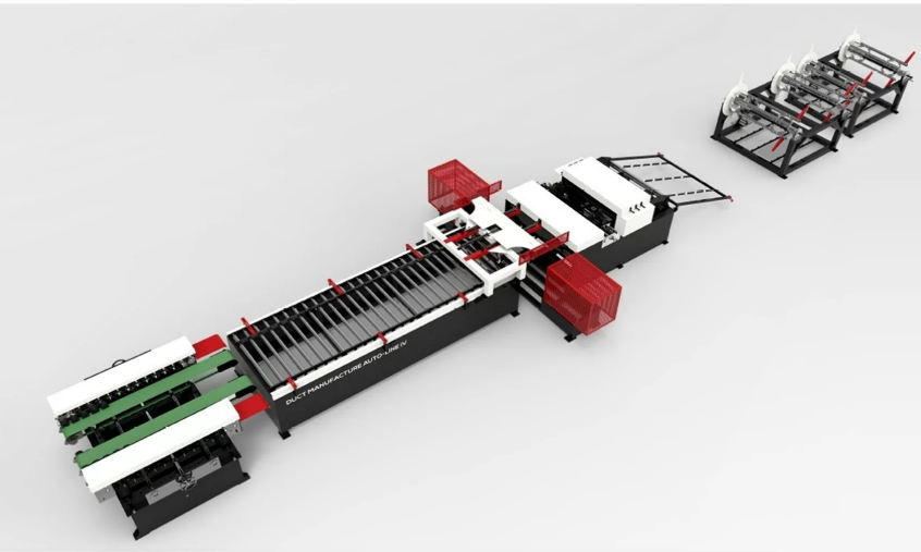 Steelmaster AML-4 HVAC Integrated Duct Line 1530mm Wide