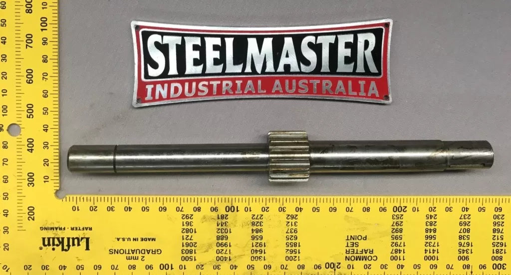 Mill Spindle Assembly, Index No 154 P/No LA-101, Quill Pinion Shaft