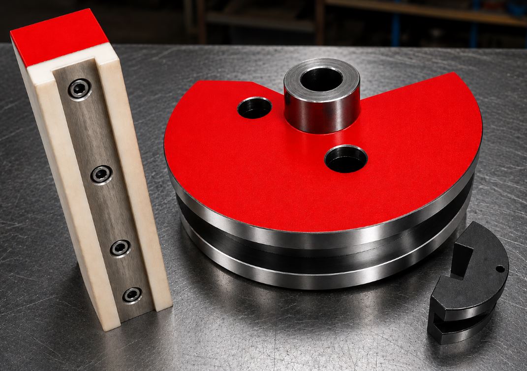 SM-TPB-64M - 20mm OD x 180º Square Tooling Die Set 90mm CLR, x Min 1.5mm Wall