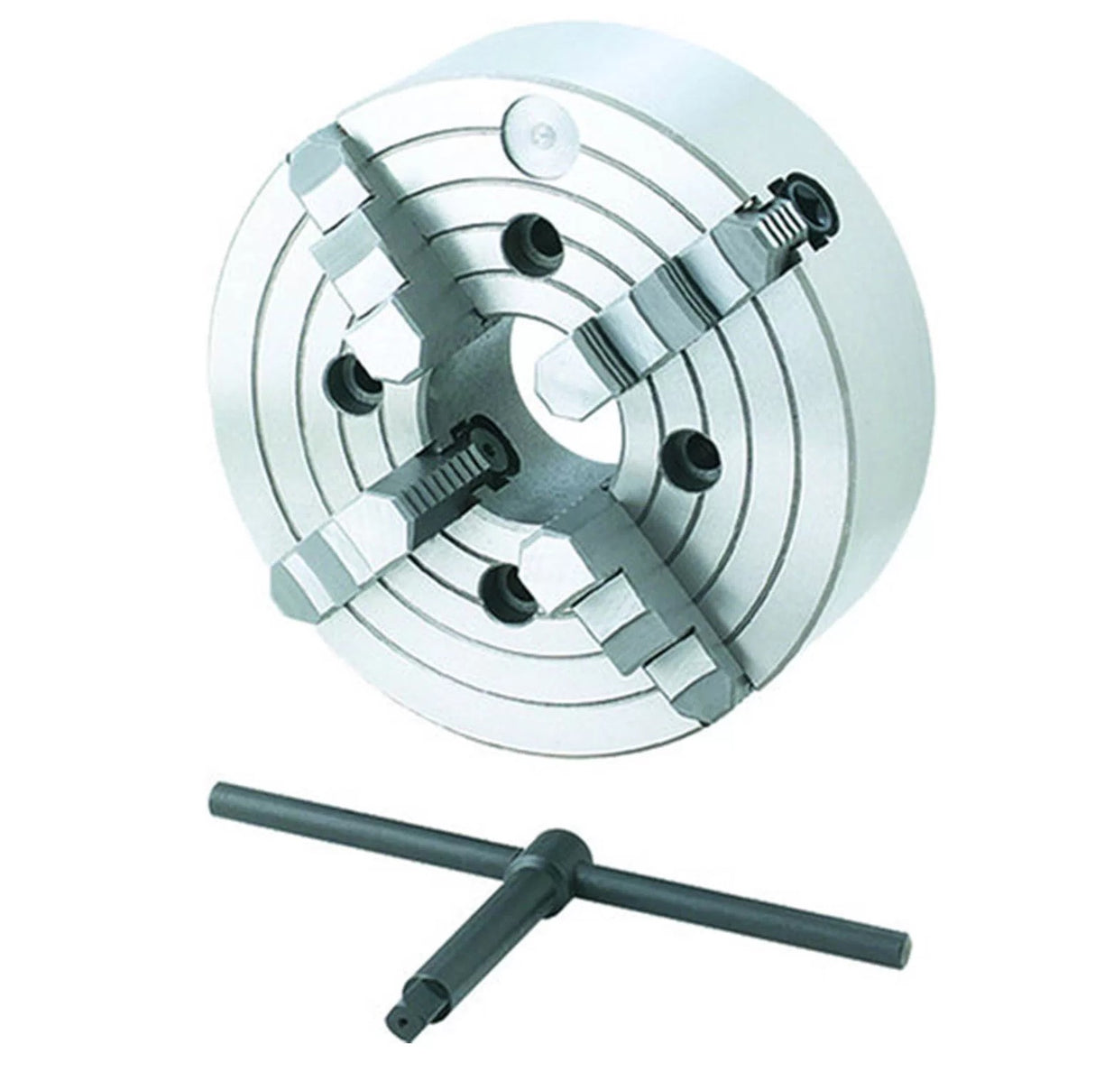 4-Jaw D1-4 Camlock Lathe Chuck 200mm , 56mm Bore