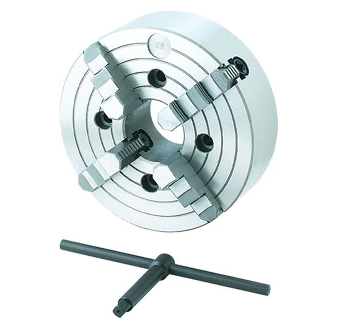 4-Jaw D1-6 Camlock Lathe Chuck 250mm , 75mm Bore