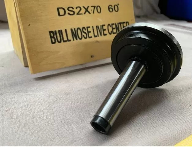 Bull Nose Pipe Centre - MT2 , 70mm Diameter