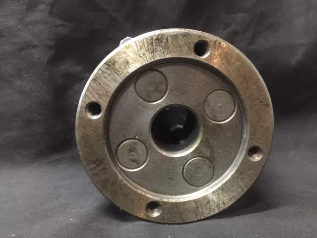 4-Jaw Lathe Chuck (Back Plate) - 100mm Diameter , 25mm Bore