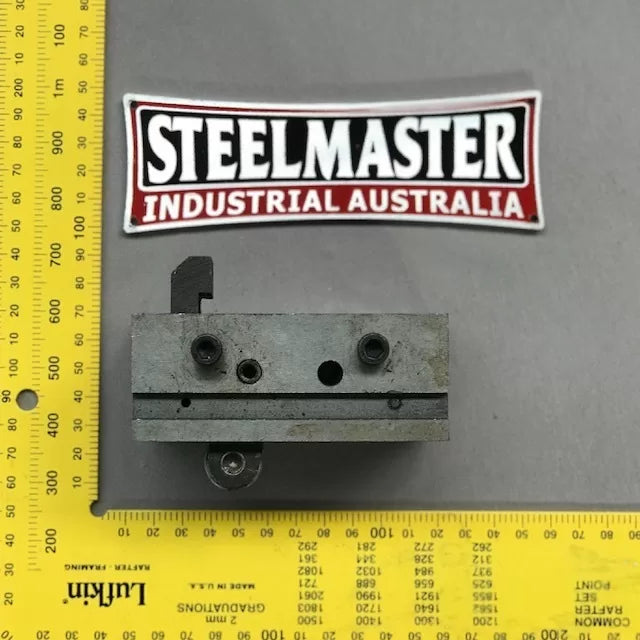 Lathe Bed Assembly Parts: Lead Screw - Feed Shaft Bracket Slide Block C/W Roller Arm & Spring