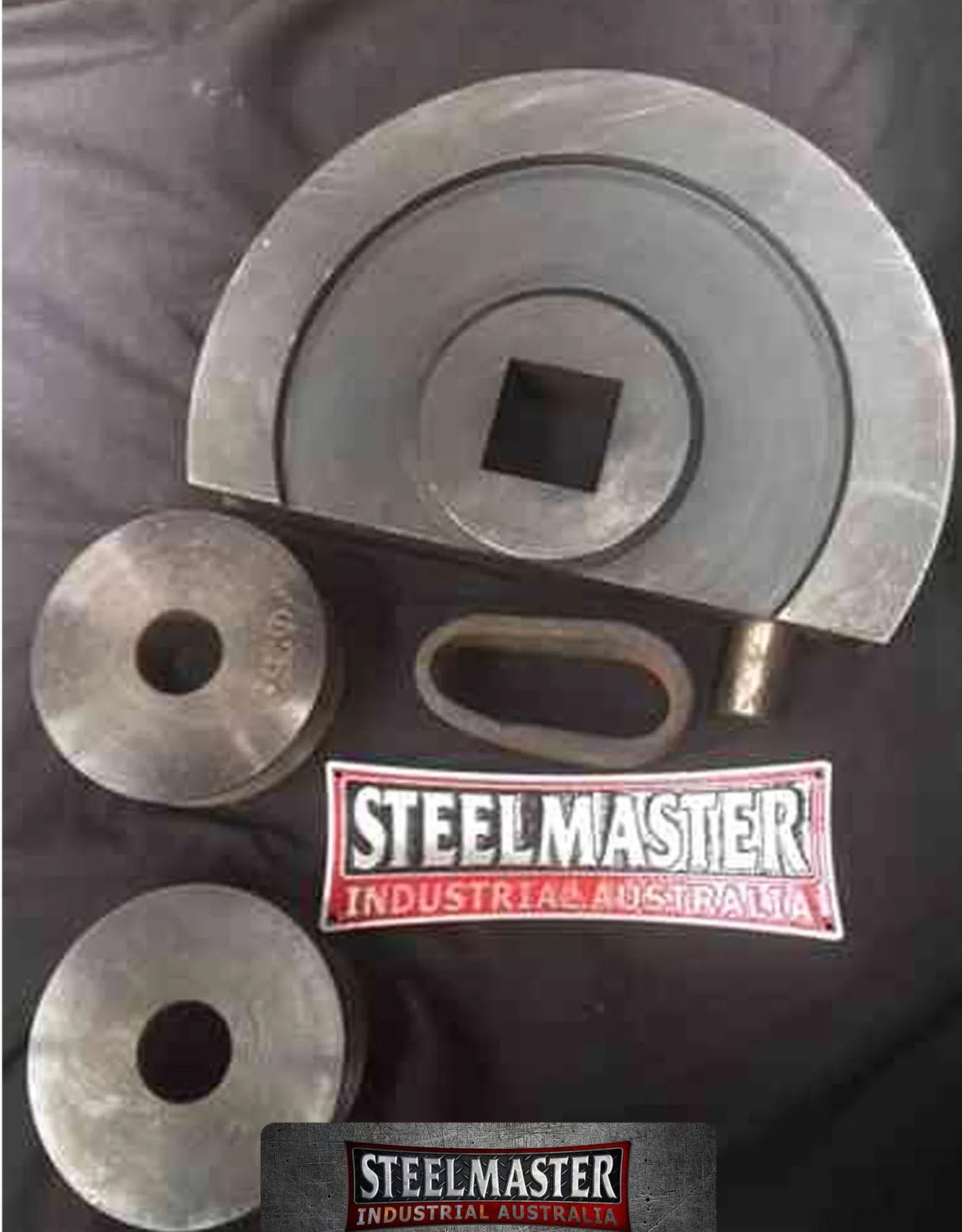 Tube Former Set 34.1mm OD, 127mm Centre Line Radius (1x Former & 2 Counter Rollers)
