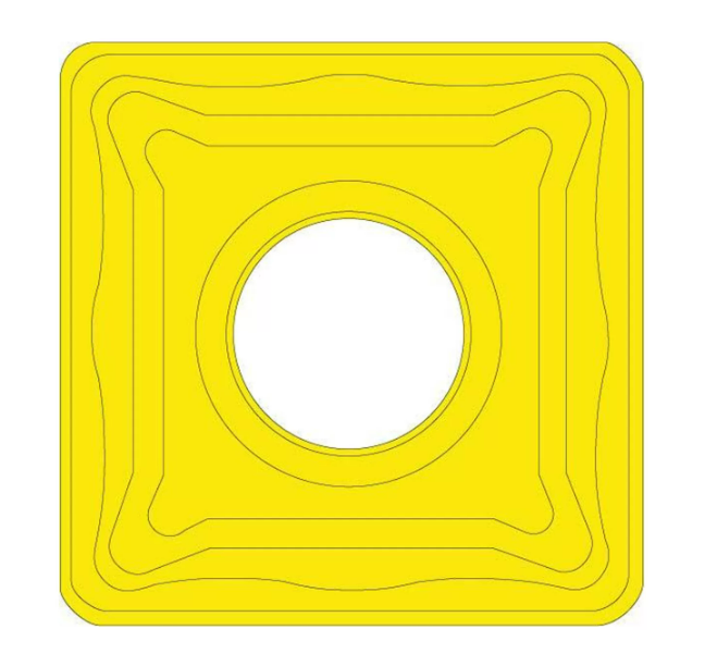 Insert Pack (10) to Suit Turning & Boring Negative 12mm Edge 0.8 Radius
