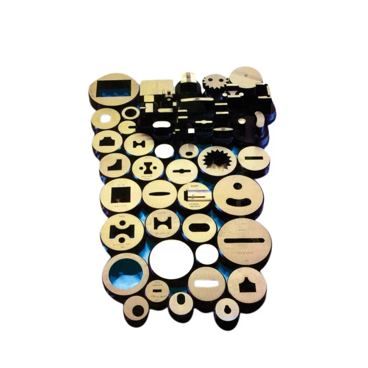Punch & Die Set, 51mm x 56mm Elongated Slotted, 9221 Series (Price Upon Request)