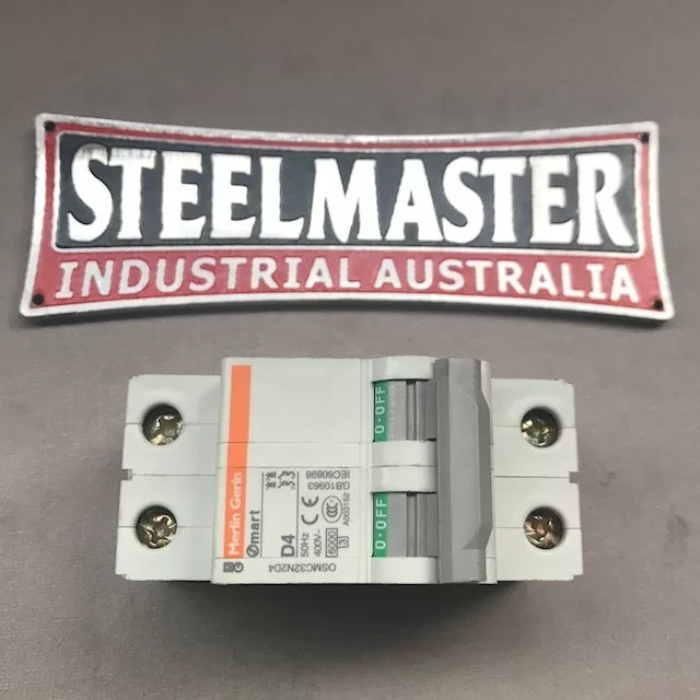 Workshop Press Circuit Breaker D4 50Hz 400V to suit SM-MDY