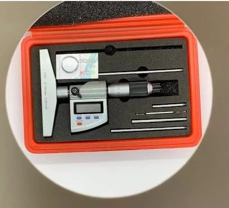 Digital Depth Micrometer, 0mm - 100mm Range