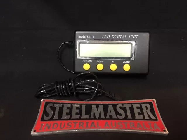 Digital LCD Axis Counter, 1-Axis, 2000mm Cable