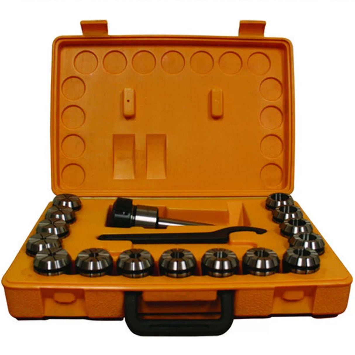 ER40 Collet Set, 15 Piece, ISO 40 Quick Change