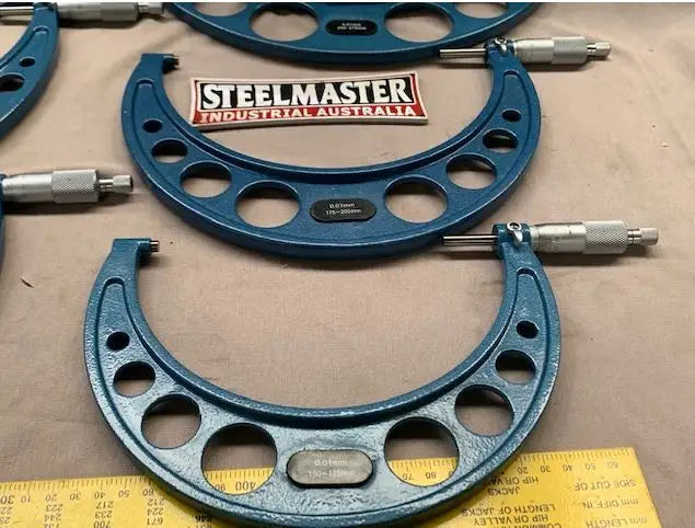 External Micrometer Set, 6 Piece, 150-300mm Range