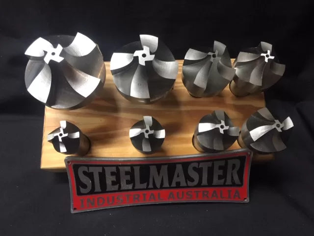 Formed HSS End Mill Set - 8 Piece Set, 4.8mm - 20mm