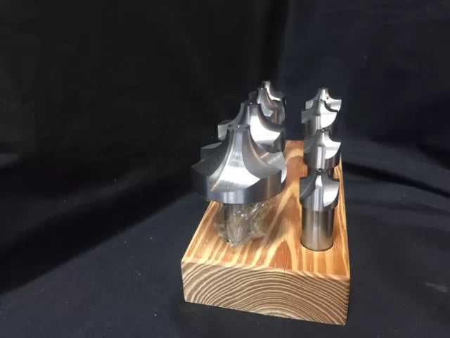 Formed HSS End Mill Set - 8 Piece Set, 4.8mm - 20mm