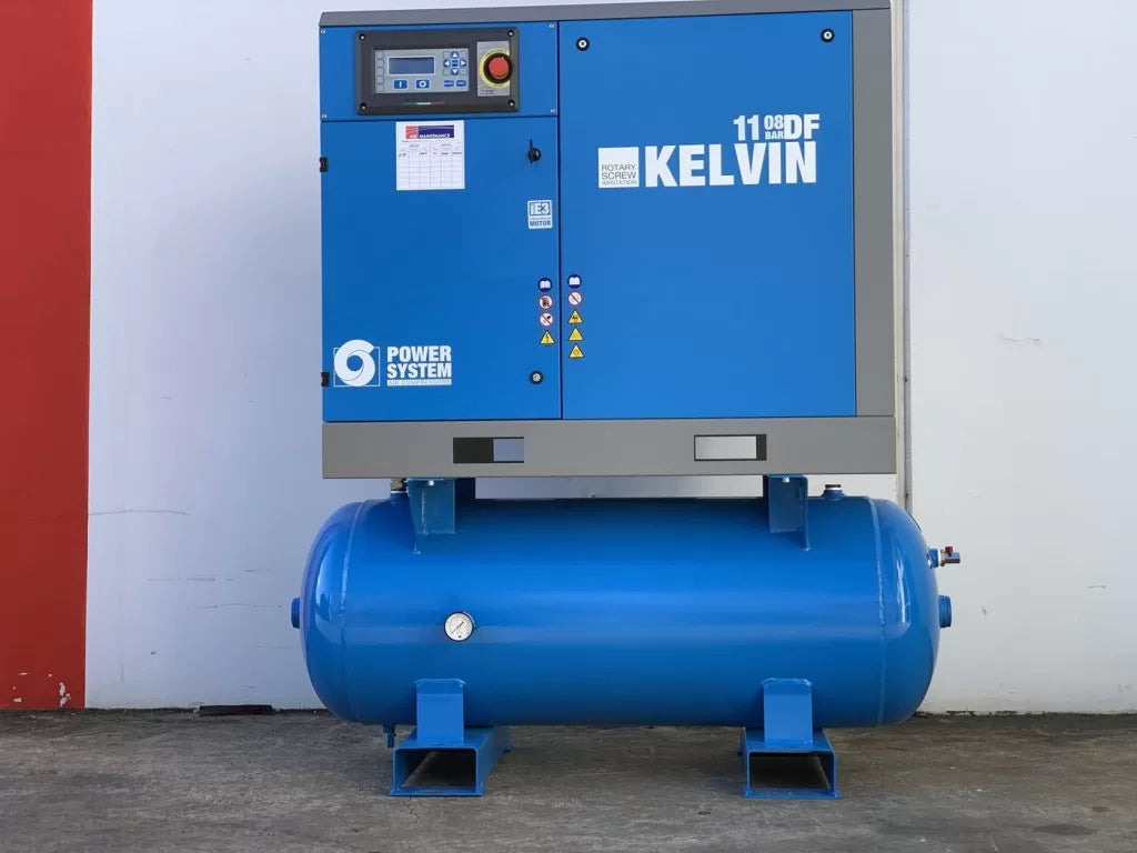 Rotary Screw Air Compressor & Dryer, 44 CFM, 7.5kW (10Hp) (Price Upon Request)