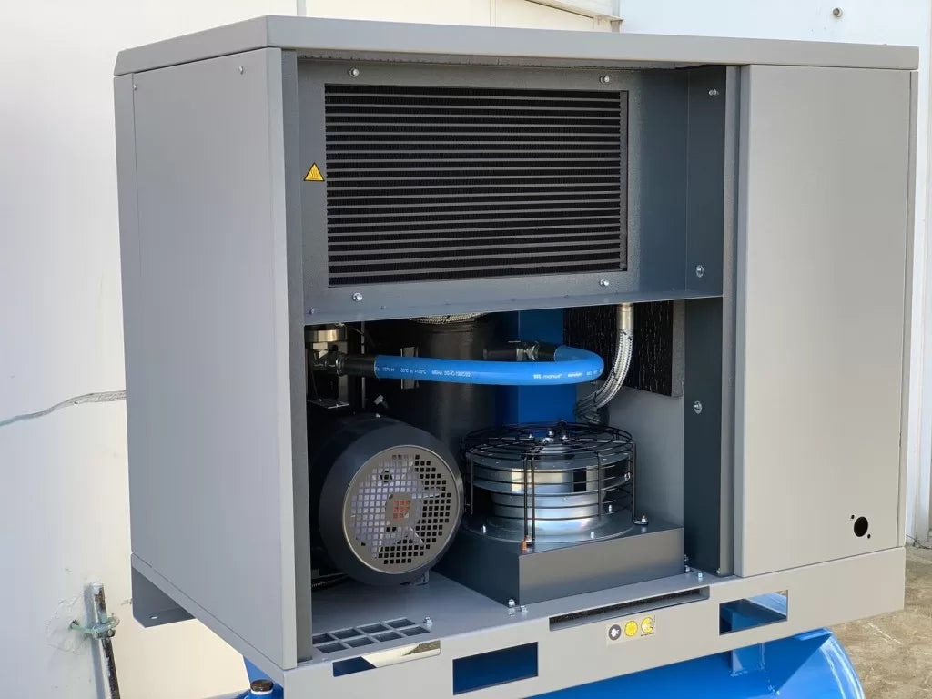 Rotary Screw Air Compressor & Dryer, 44 CFM, 7.5kW (10Hp) (Price Upon Request)