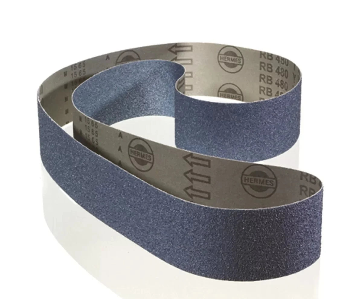 Industrial Belt Linisher Belts, Fine Grit, 2000mm x 100mm