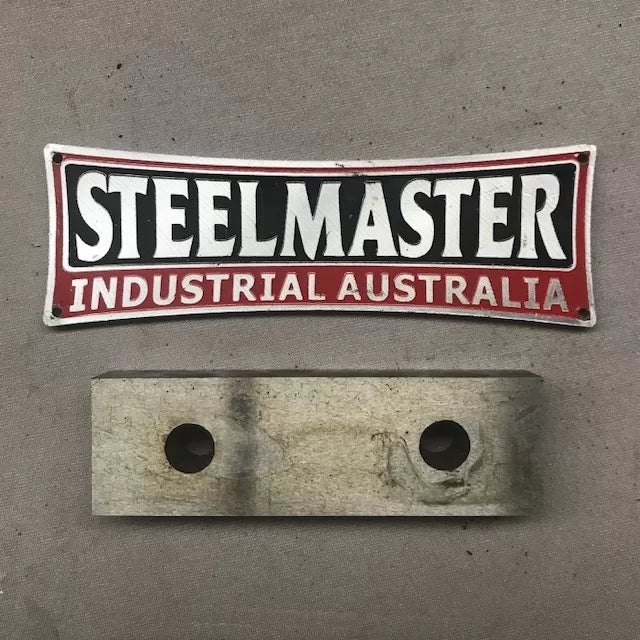 Ironworker Side Notching Plate (Bottom) 115x18x35mm for SM-PS120