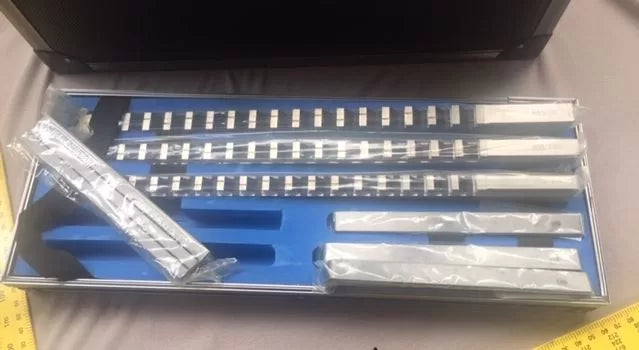 Keyway Broach Set, 13 Piece, 10mm - 14mm Range, with Carry Case