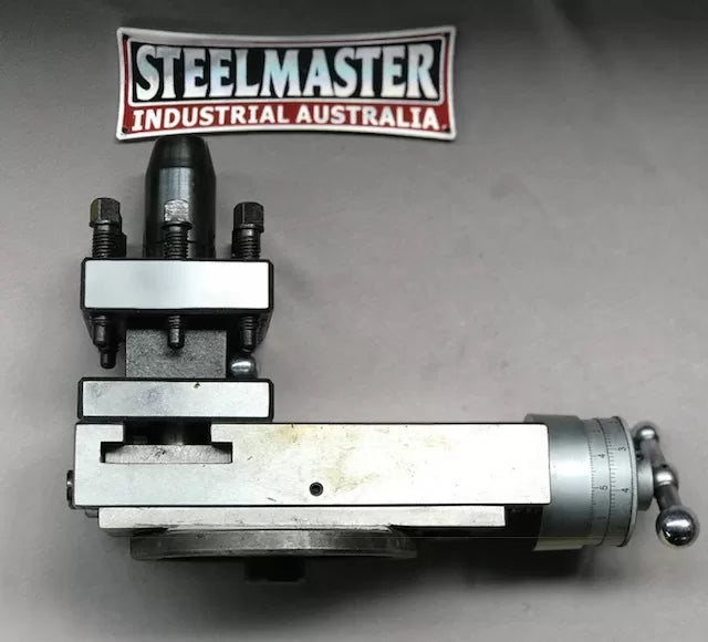 Lathe Top Slide Assembly with 4-Way Tool Post for SM-1340A