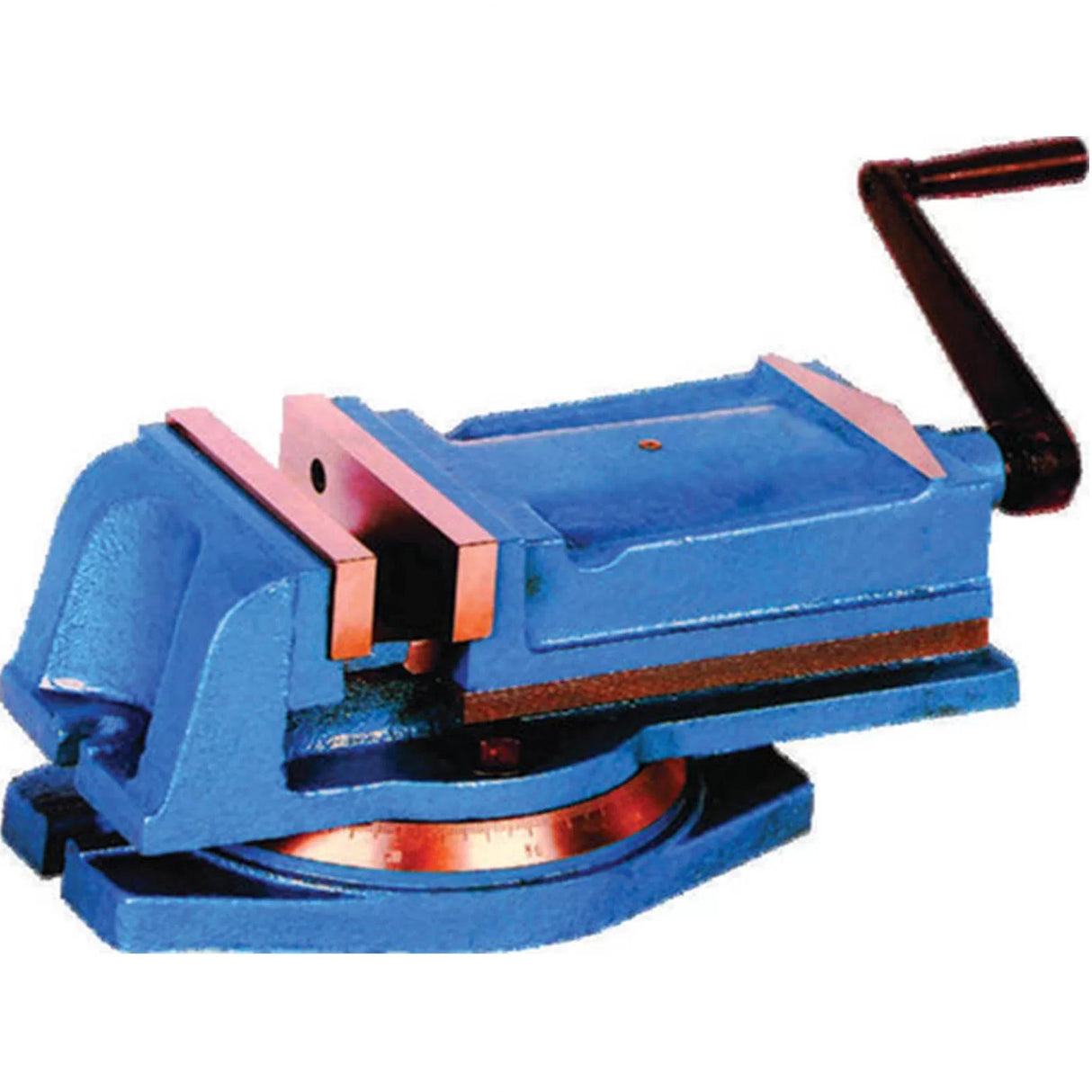 Machine Vice with Swivel Base, 100mm Jaw Width