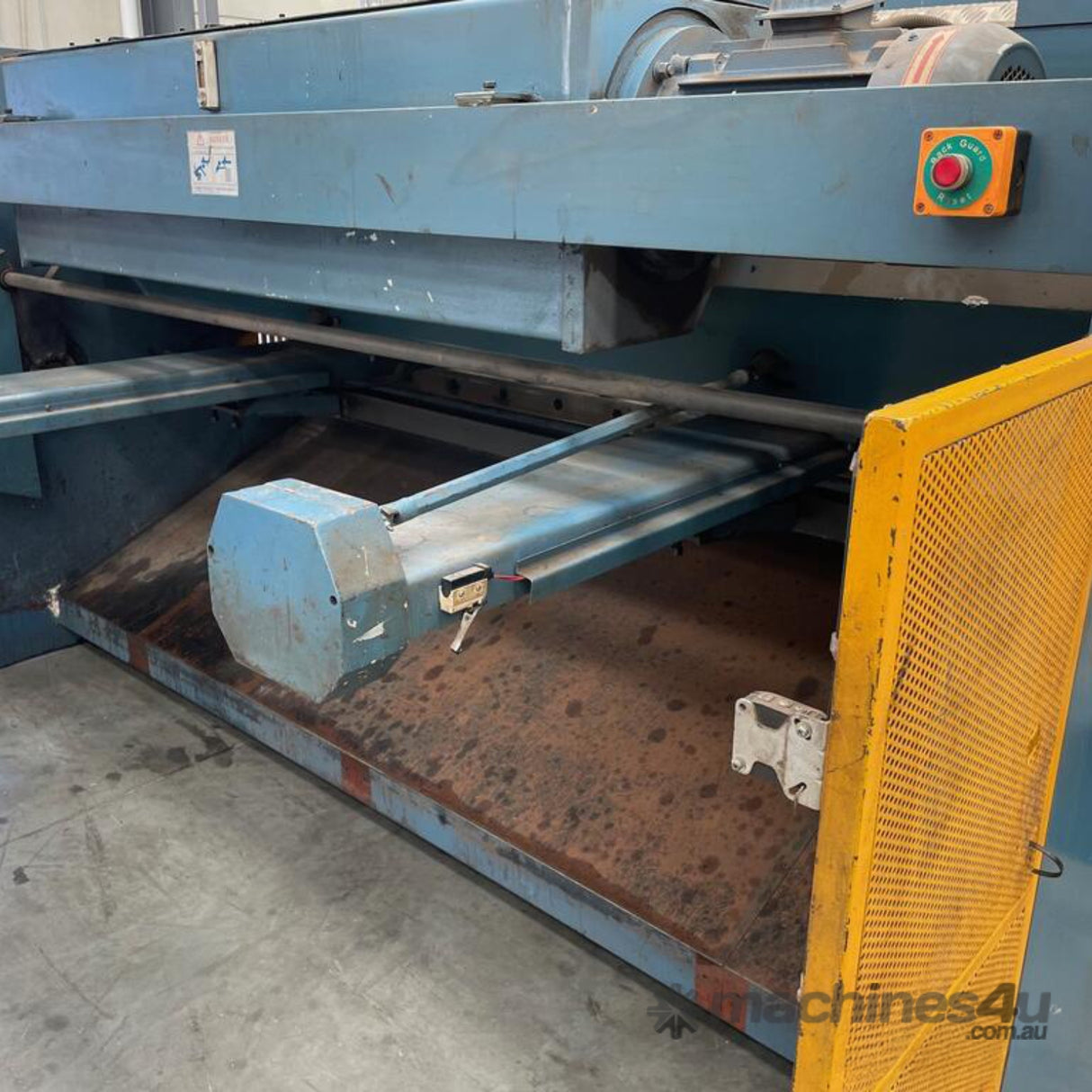 Steelmaster 2500 x 6mm Used Guillotine