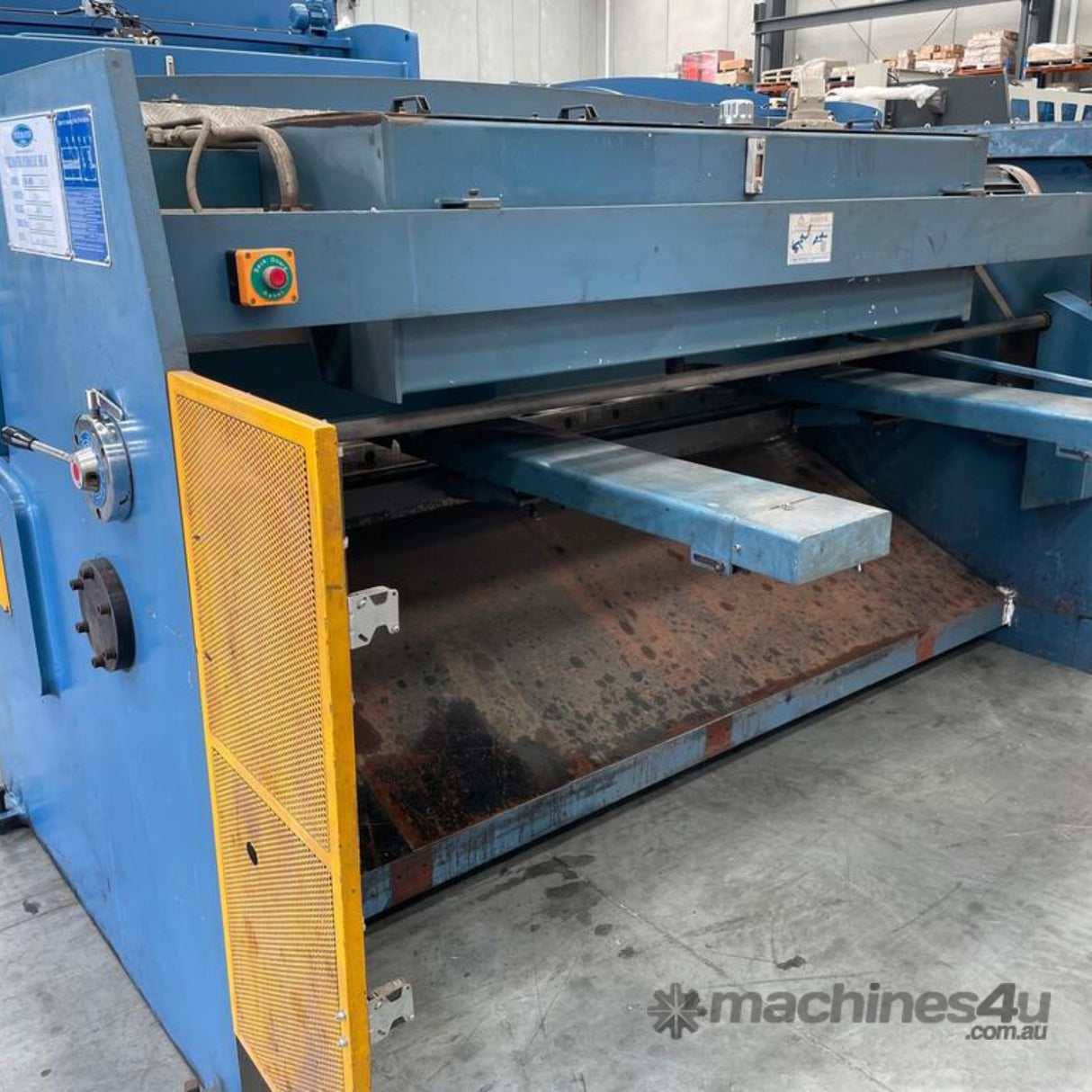 Steelmaster 2500 x 6mm Used Guillotine