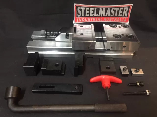 Precision Modular Vice, 100mm Jaw Width, Hardened & Ground
