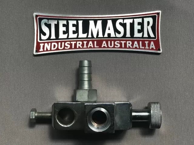 Radial Arm Drill Coolant Valve Block for Armour Hose