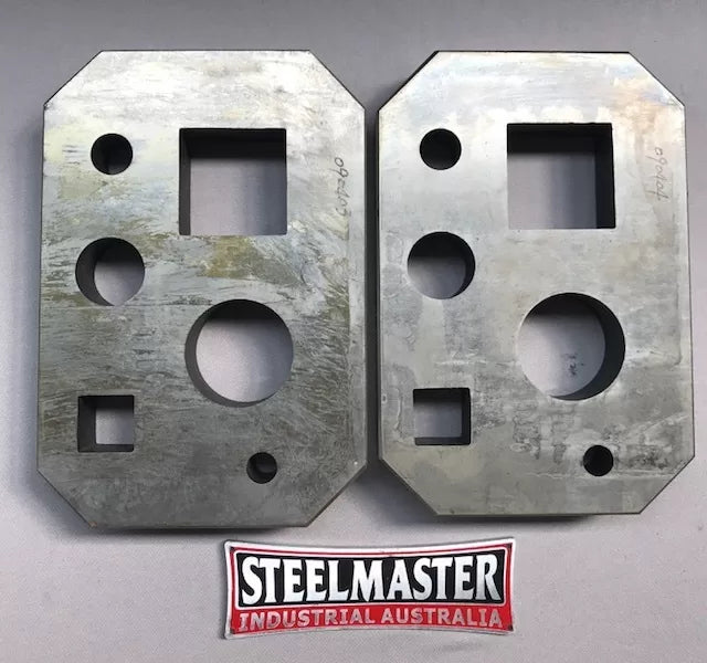Section Cutting Blades for SM-PS90 Punch & Shear (1 Set, 2 Blades for Solid Round & Square Bar)