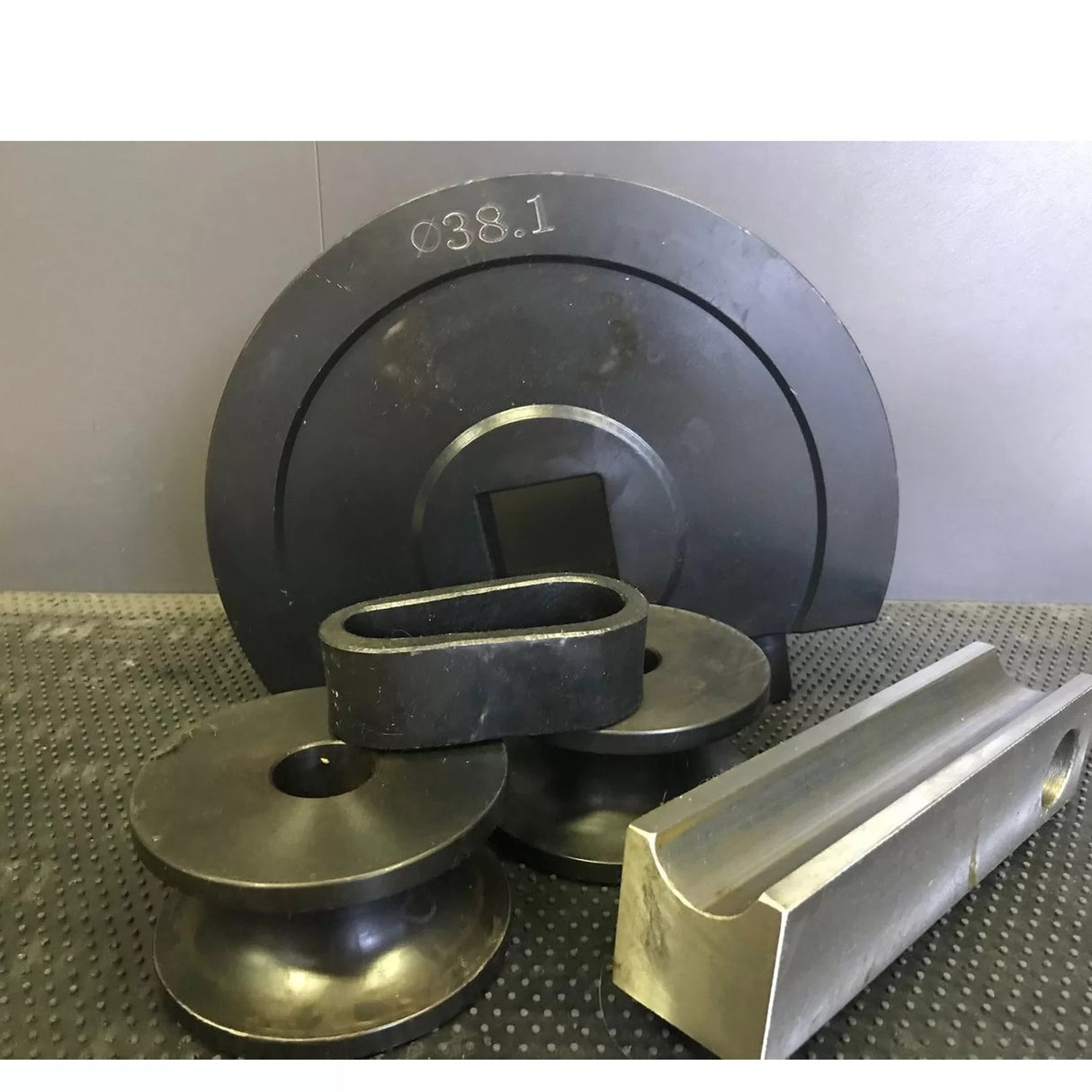 Stainless Tube Former Set 38.1mm OD, 152mm CLR, for SM-UNI70