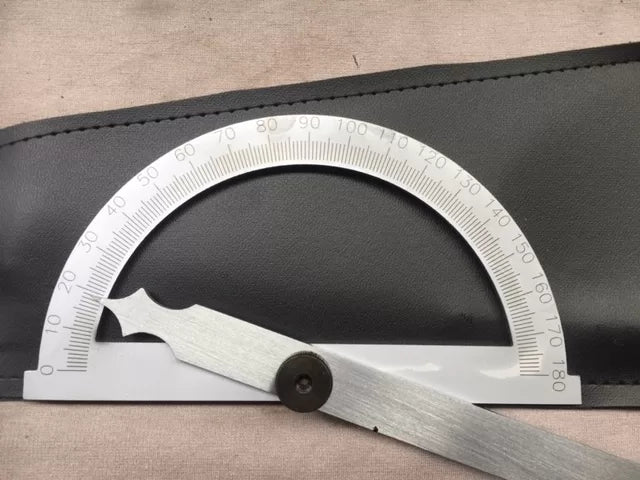 Steel Angle Protractor, 0 - 180 Degrees