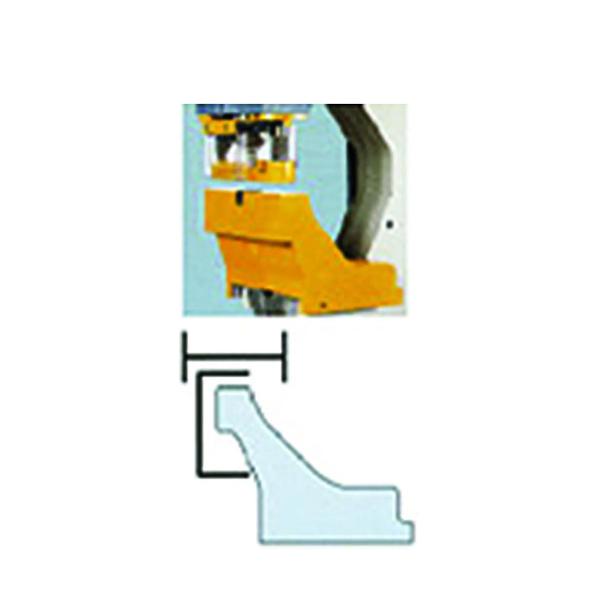 Swan Neck Bolster for SM-PS70, SM-PS90, SM-PS120 Presses