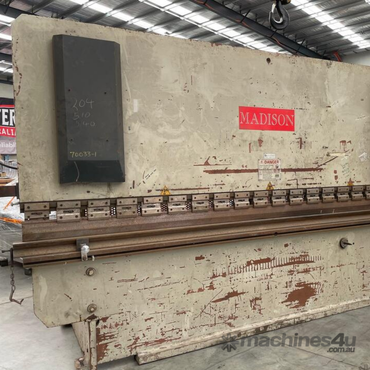 Madison NC Pressbrake 125/4000