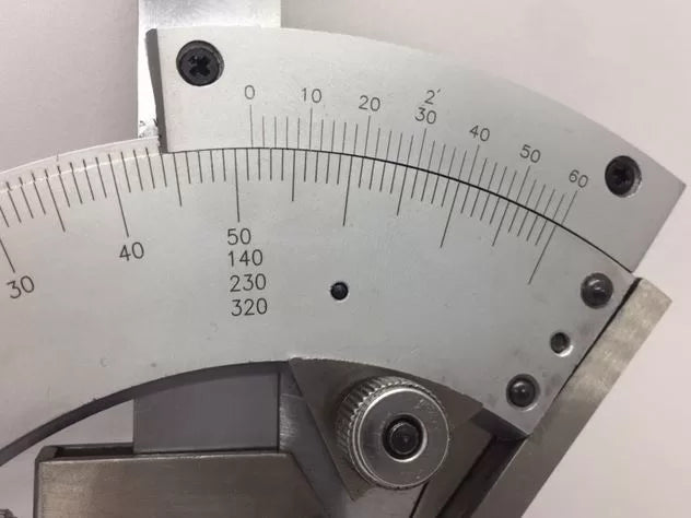 Vernier Universal Angle Ruler, 0-320 Degree