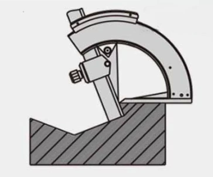 Vernier Universal Angle Ruler, 0-320 Degree