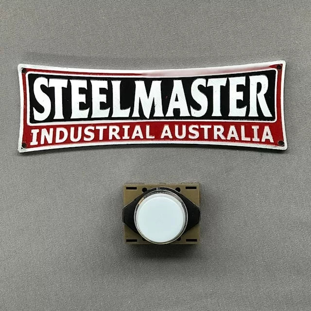 White Indicator Light (Type XDY 1) for SM-25 Series Lathe